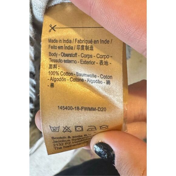 Scotch & Soda Relaxed Amsterdam Couture Long Sleeve Button Down Shirt Men's XL - Picture 7 of 11